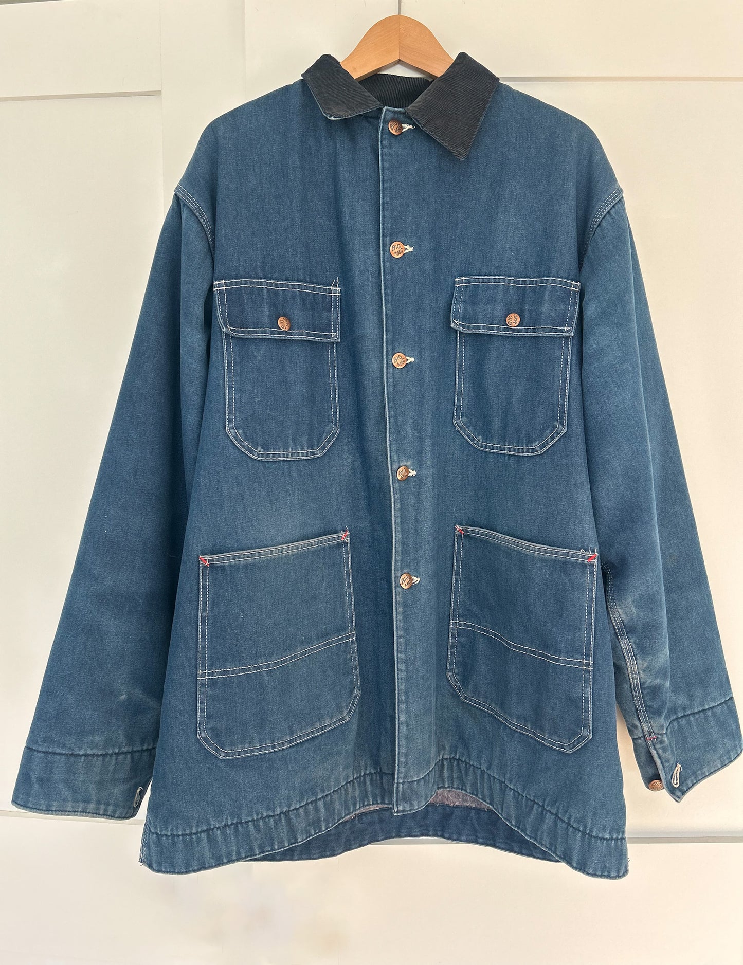 70's Big Mac (JC Penny) Workwear Denim Chore Coat