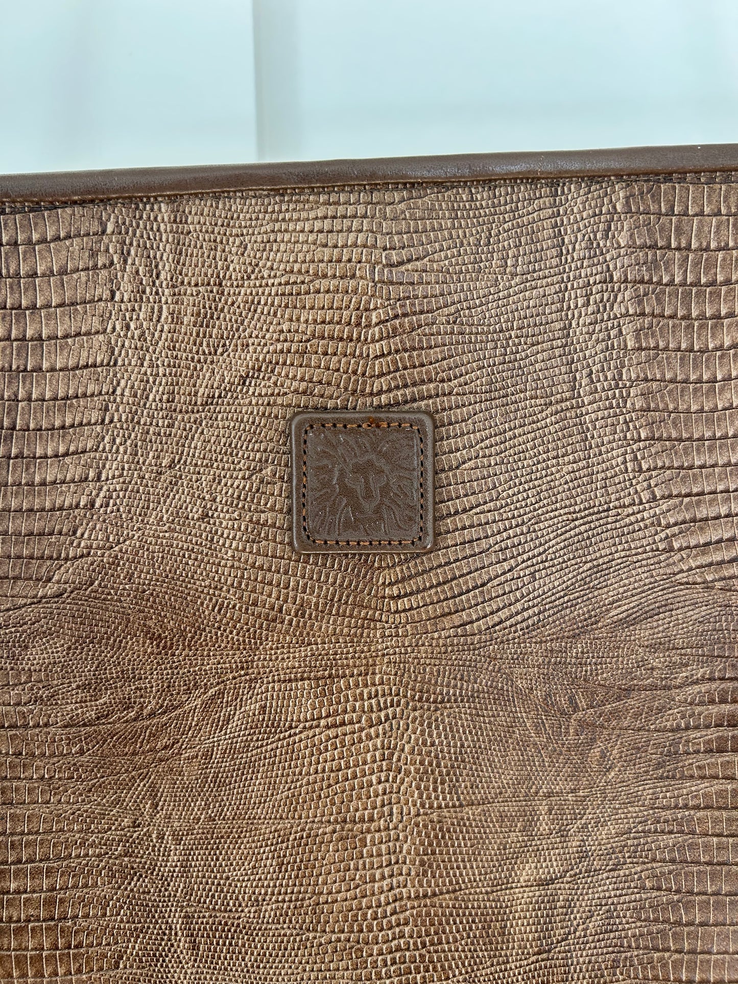 70's Vintage Anne Klein for Calderon Leather Crossbody Bag